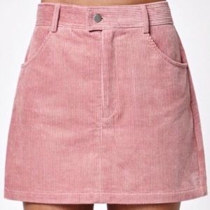 Kendall & Kylie corduroy mini skirt